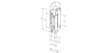 Effeff 138, E91 Elektrický otvírač Assa Abloy