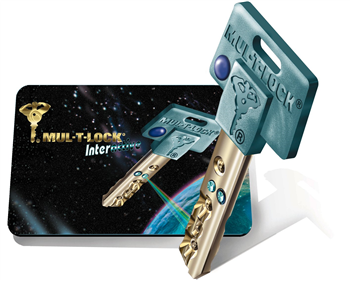 Zámková vložka Mul-T-Lock Interactive, 31-65mm