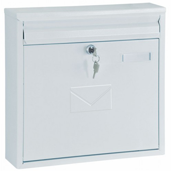 Poštovní schránka TERAMO - zadní vhoz stříbrná