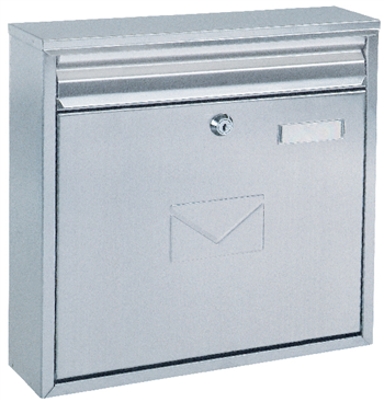 Poštovní schránka TERAMO nerez - zadní vhoz