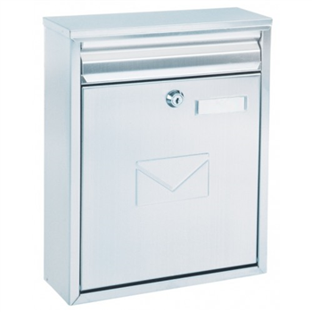 Poštovní schránka COMO - zadní vhoz bílá