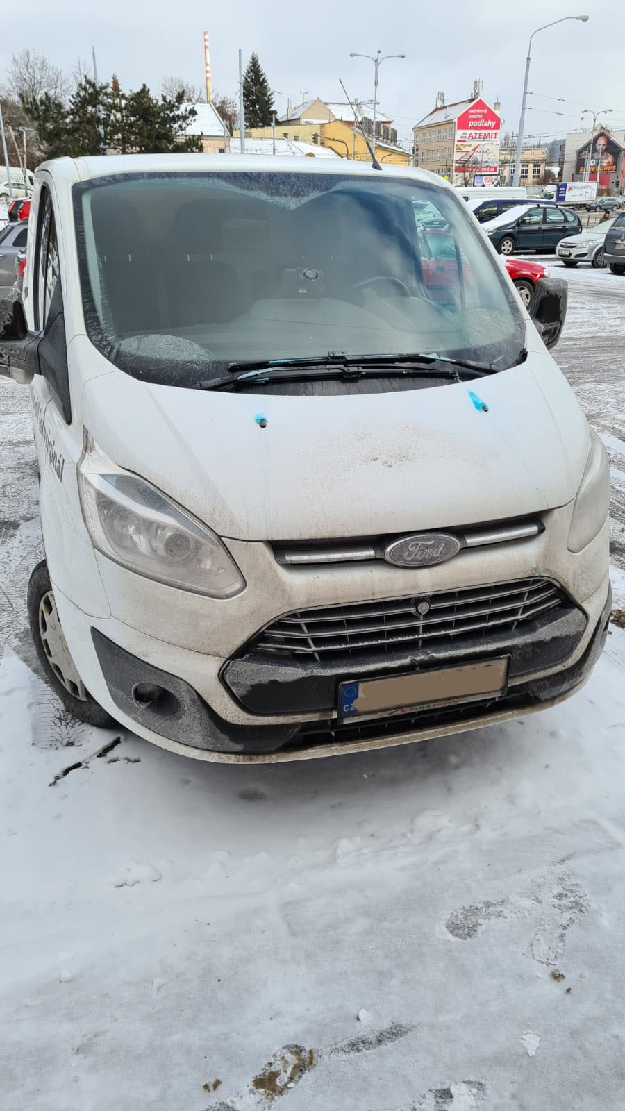 OBD zásuvku na Ford Transit Custom 2016