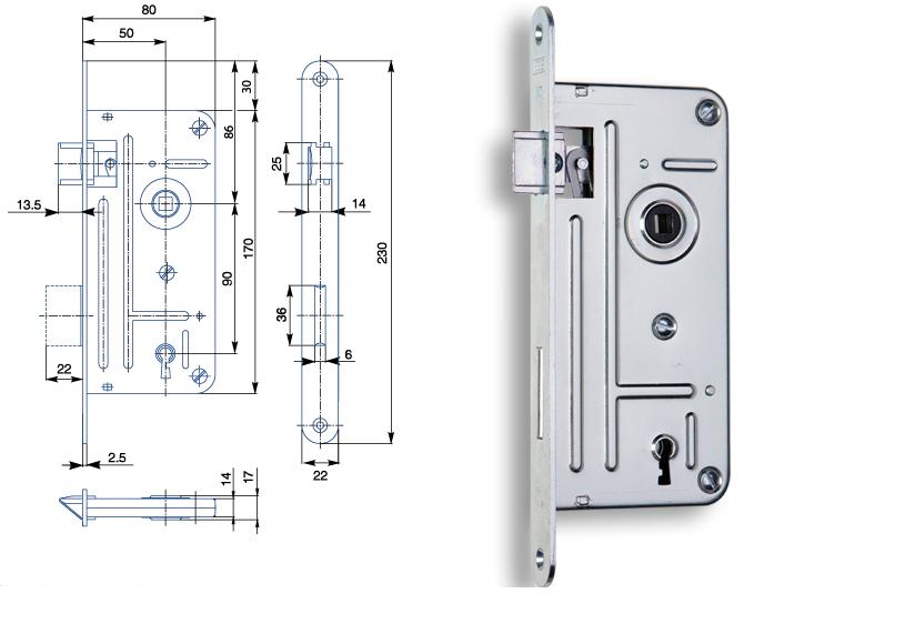 Zámek  HOBES 548 A C