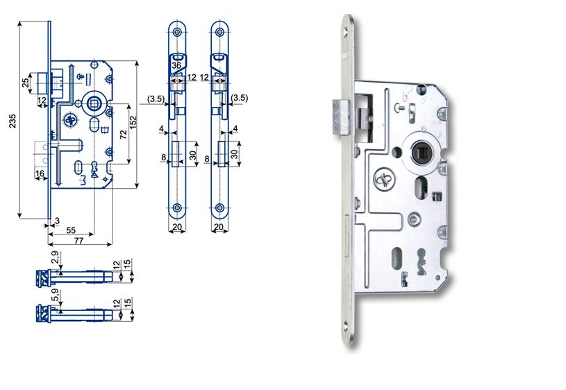 Zámek  HOBES  K 220