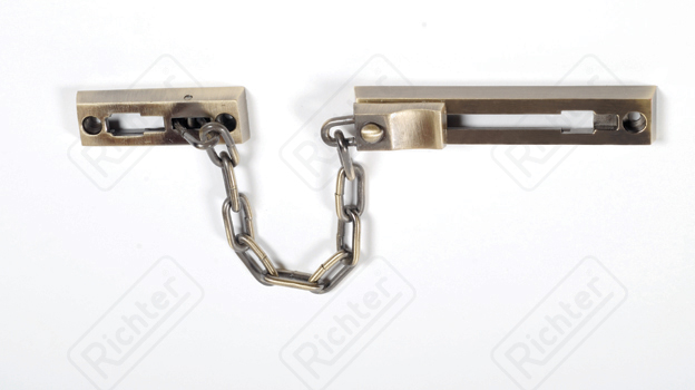 řetízek na dveře Antik Bronz RDG005